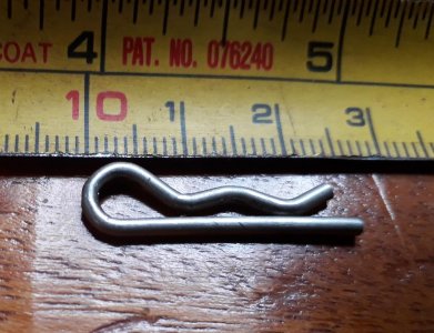How is the size of an R clip specified? | YBW Forum