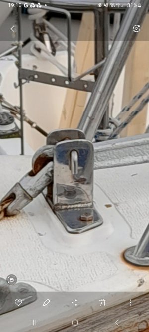 Anchor Bracket. | YBW Forum