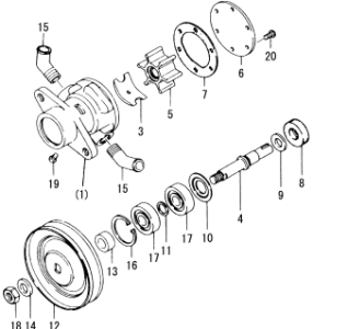 Water Pump Refurbishment - Yanmar 2GM20 Raw Water Cooled) | YBW Forum