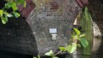 Mystery 'flood-line' telephone appears on Sonning Bridge.jpg