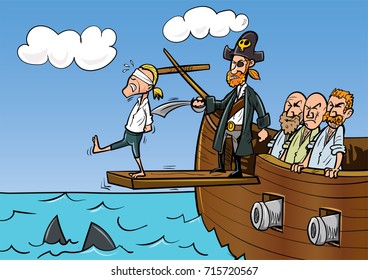 cartoon-pirate-walking-plank-260nw-715720567.jpg