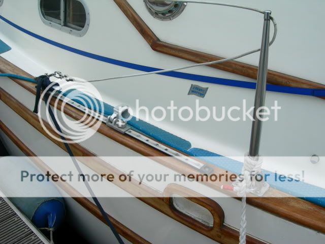 sailboat rail cleats